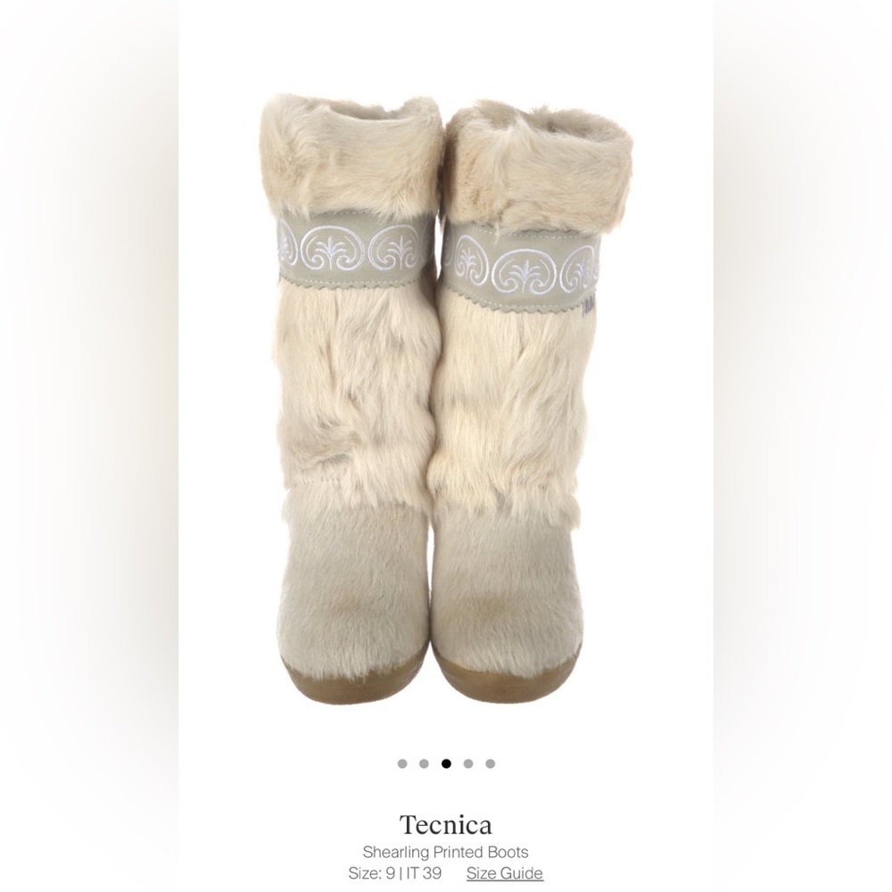 Technically Shearling Winter Fur Boots